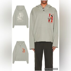 (A3) NWT Honor The Gift‎ Cotton "H" Logo Slate Embroidered Street Hype Hoodie S